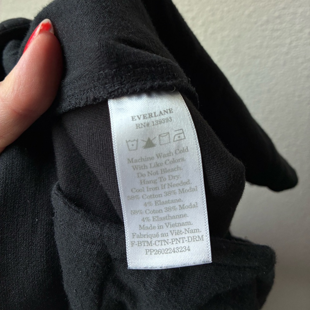 Everlane The Dream Pant in Black (Size: M) - Picture 12 of 13